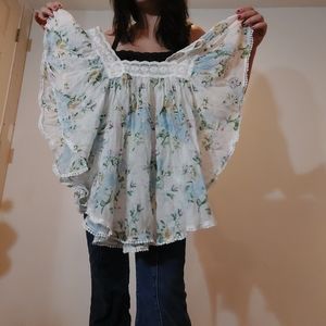 70s Vintage Blouse